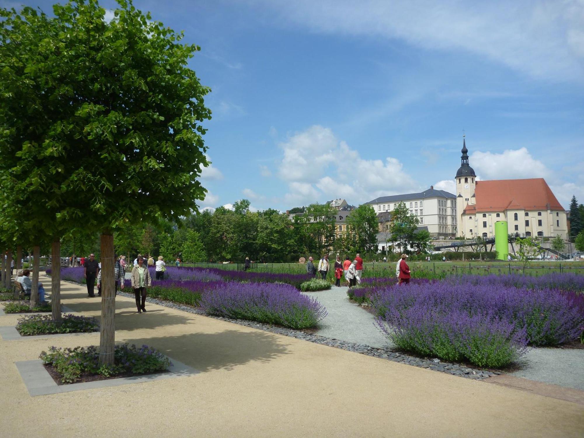 Hotel Am Park Reichenbach im Vogtland Exterior foto